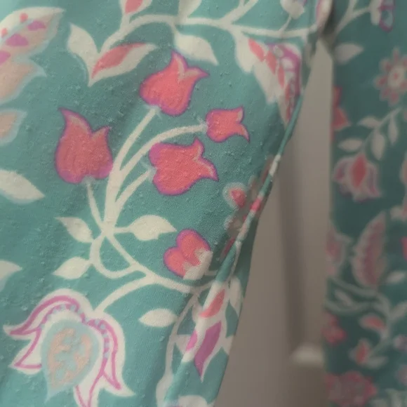 Mini Boden Floral Long Sleeve Rashguard - Picture 2 of 3